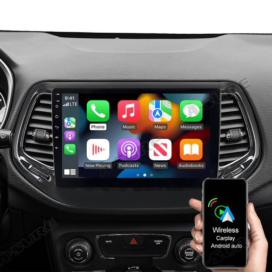 POSTE RADIO ANDROID JEEP COMPASS 2017 - RT MAROC