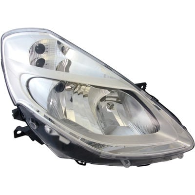 optique renault clio 3 2009 droit chrome