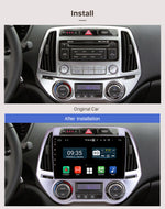 POSTE RADIO ANDROID HYUNDAI I20 2012 AC AUTO - RT MAROC