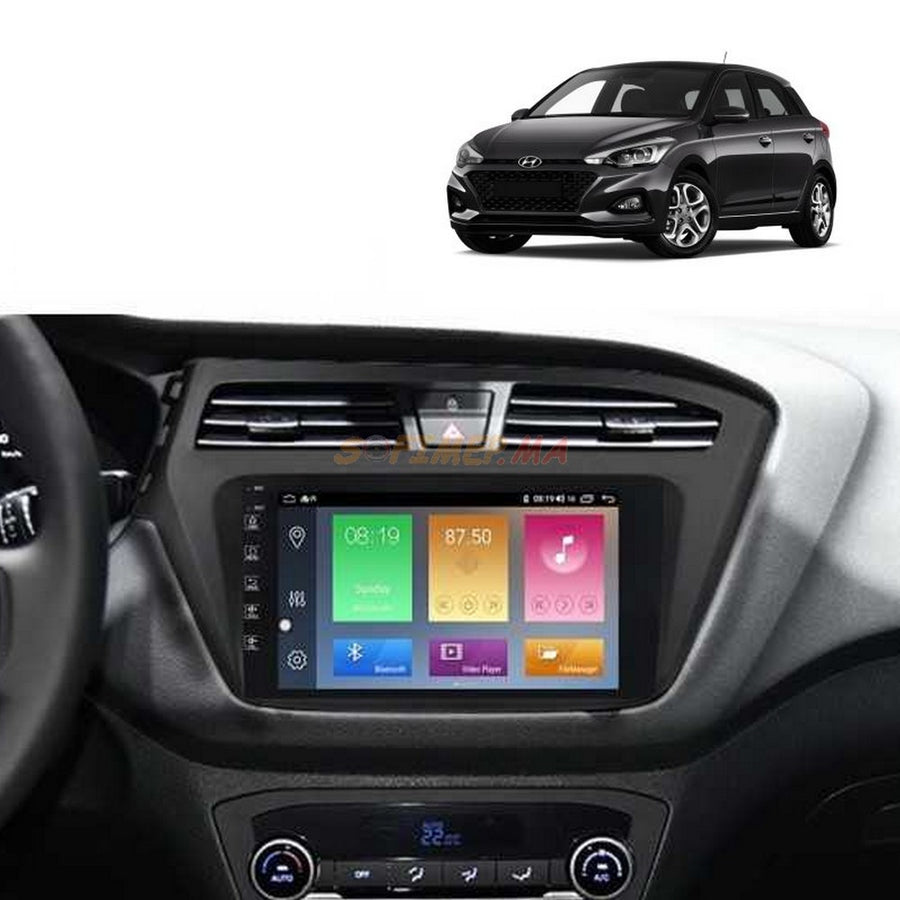 POSTE RADIO ANDROID HYUNDAI I20 2021 - RT MAROC
