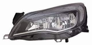 optique opel astra j 2012 droit bande chrome