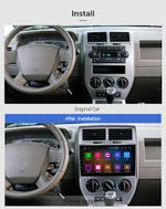 POSTE RADIO ANDROID JEEP COMPASS 2007-2009 - RT MAROC
