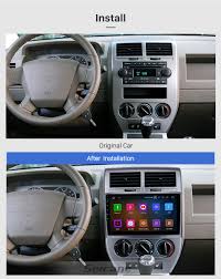 POSTE RADIO ANDROID JEEP COMPASS 2007-2009 - RT MAROC