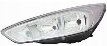 optique ford focus 3 2014 gauche sans led chrome