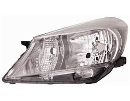 optique toyota yaris 2011 gauche chrom