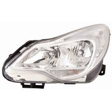 optique opel corsa d 2011 gauche chrome