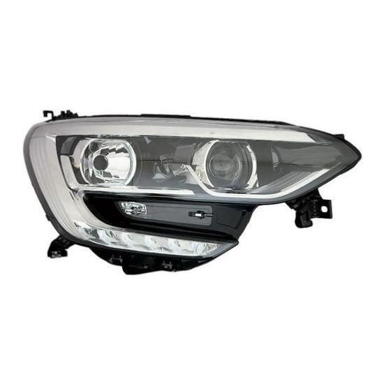 optique renault megane 4 2016 droit chrome