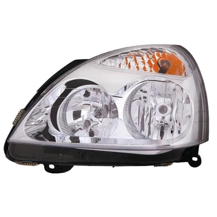 optique renault clio 2 2001 gauche chrome