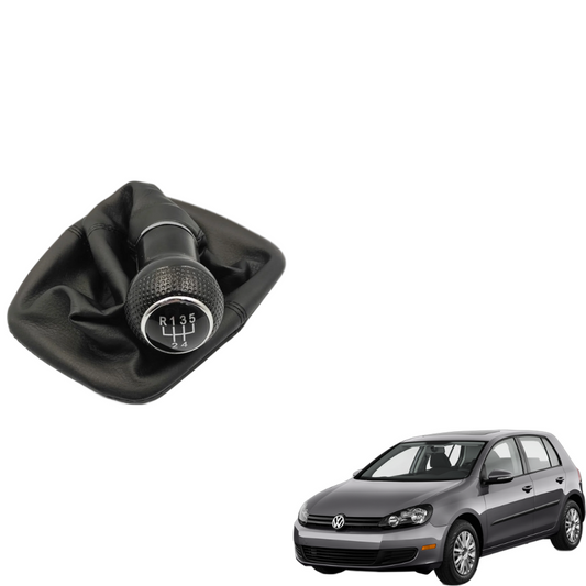 Pommeau de levier de vitesse 5 vitesses - VW GOLF 5 113C-5 SPEED