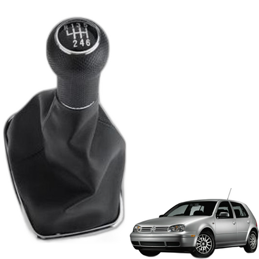 Pommeau de levier de vitesse 6 vitesses avec soufflet - VW Golf 4 113EG-6 SPEED
