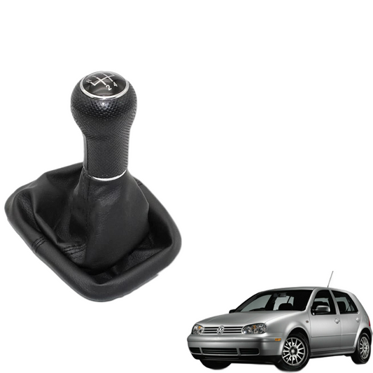 Pommeau de levier de vitesse 5 vitesses avec soufflet - VW Golf 4 113EG-5 SPEED