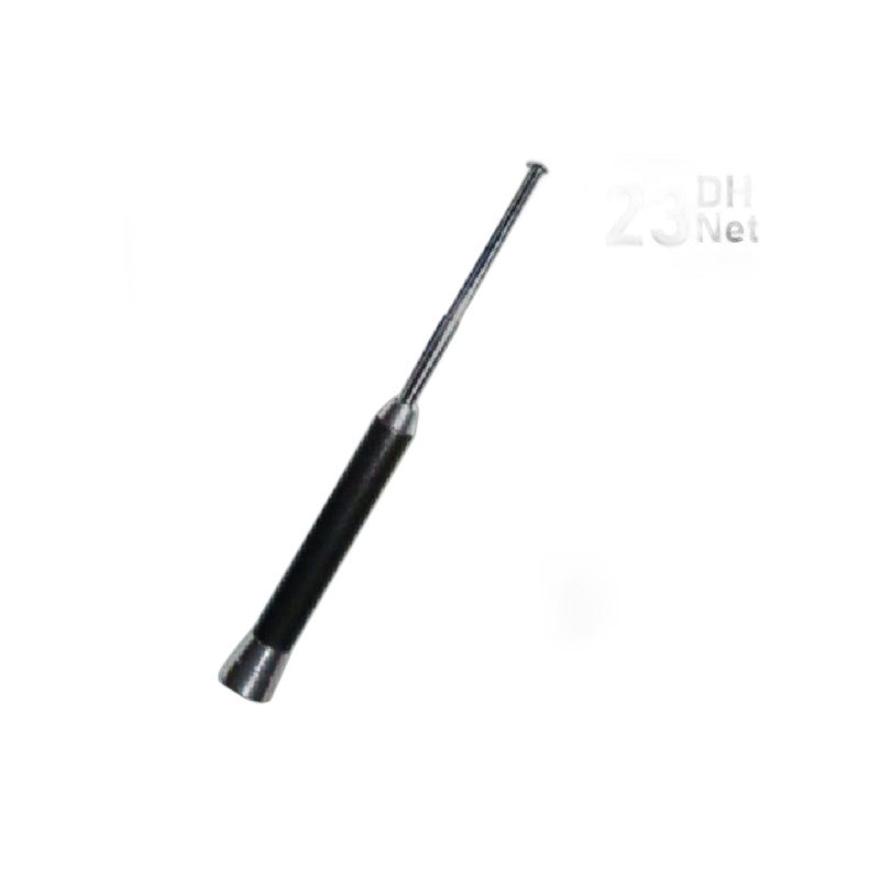 Antenne télescopique universelle noire et chromée AC-1148