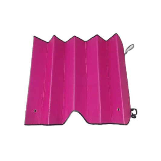 Pare-soleil accordéon aluminium - coloris rose/violet YF-13060P