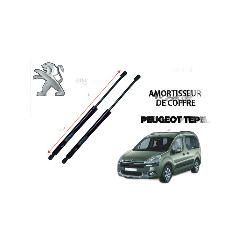 Amortisseur de coffre Peugeot Tepee - 595 mm / 620 N ZAK-TEP