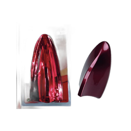 Antenne shark / aileron - couleur rouge/bordeaux AC-1222RD