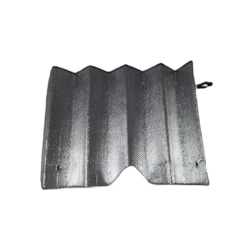 Pare-soleil accordéon aluminium - coloris gris/argent YF-13060S