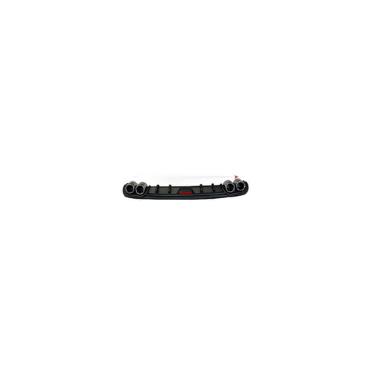 Spoiler de Pare-Chocs Arrière - Universal Rear Bumper Diffuser Lip Spoiler 1,2m - Noir 1.2BLACK