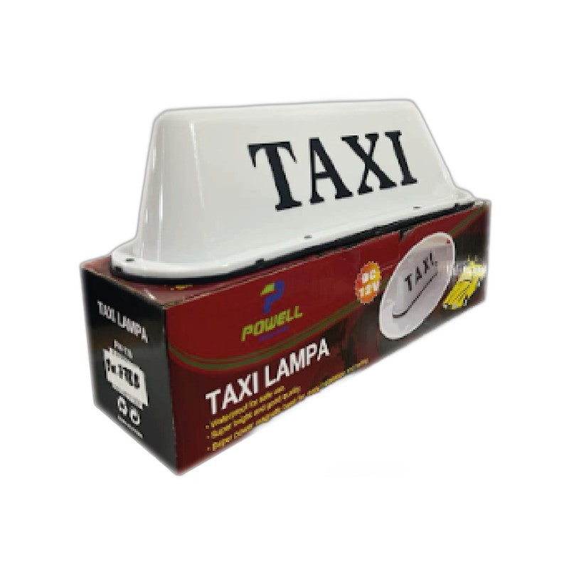 Taxi Lampa - Lampe de toit Taxi (blanche) AC-778B