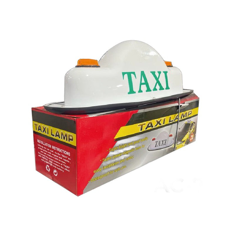 Taxi Lamp - Lampe de toit Taxi dôme (verte / green) AC-767GREEN
