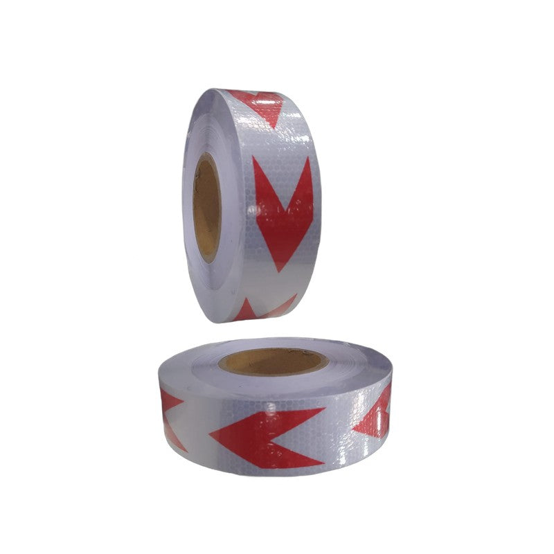 Ruban adhésif réfléchissant blanc/rouge flèches - Reflective Sticker 2"x50 yards 88138HAW-5-50W/R
