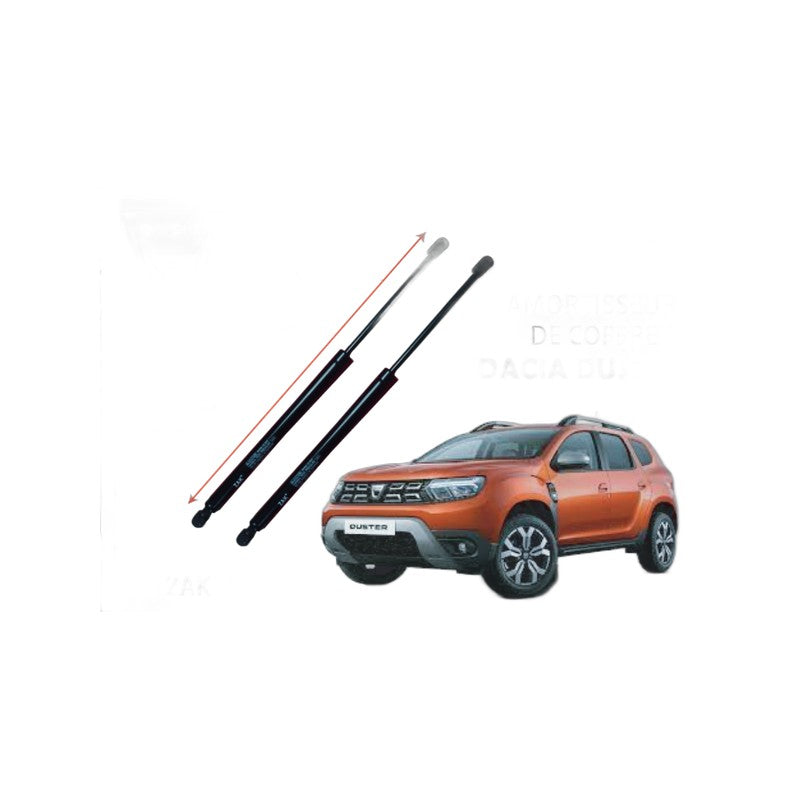 Amortisseur de coffre Dacia Duster - 405 mm / 610 N ZAK-DUST