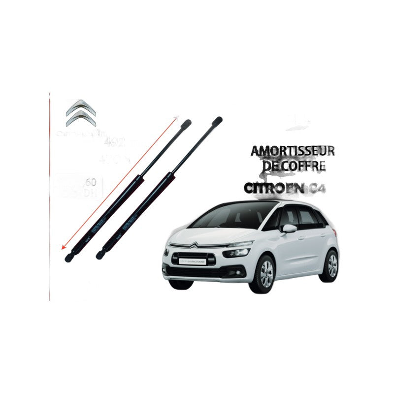 Amortisseur de coffre Citroën C4 - 492mm / 470N ZAK-C4