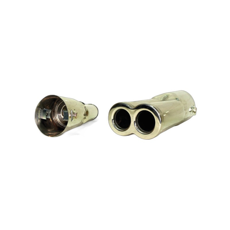 Embout d'échappement double sortie HJ-606