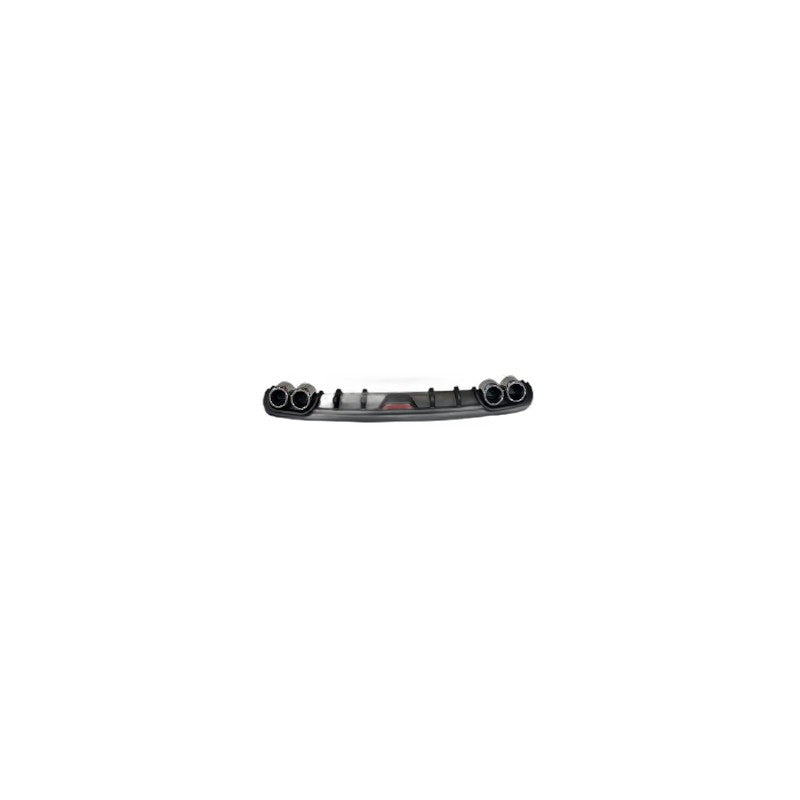 Spoiler de pare-chocs arrière - Noir (1,3 m) 1.3BLACK