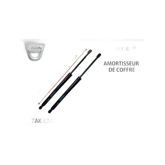 Amortisseur de coffre - 530 mm / 530 N - Dacia ZAK-LDG