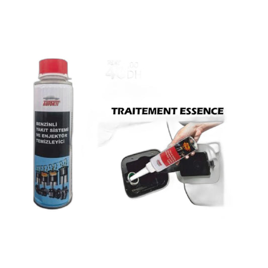 Traitement Essence - Nettoyant système carburant et injecteurs - 300ml (Autokit Benzinli Yakıt Sistemi Ve Enjektör Temizleyici) FA1-599