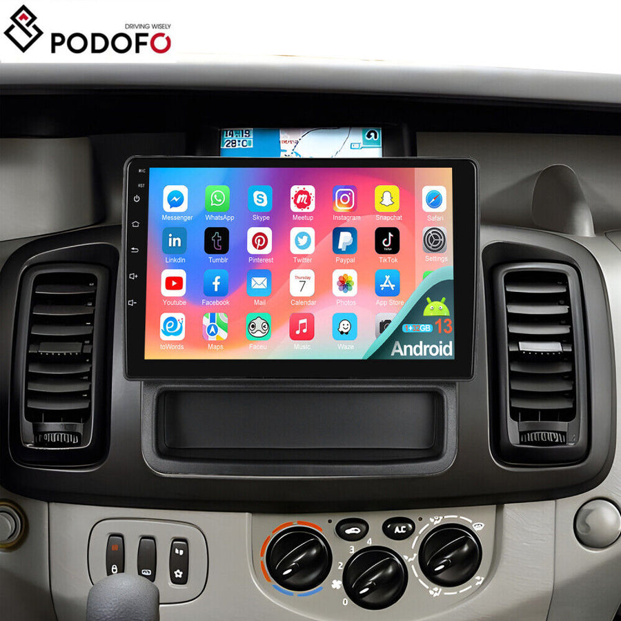 POSTE RADIO ANDROID OPEL VIVARO 2010-2014 - RT MAROC