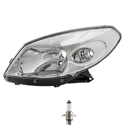 optique dacia sandero 2008 gauche chrome