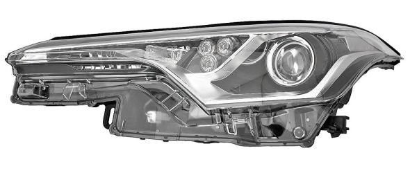 optique toyota c-hr 2016