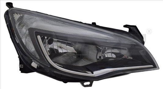 optique opel astra j 2009 droit avec moteur noir