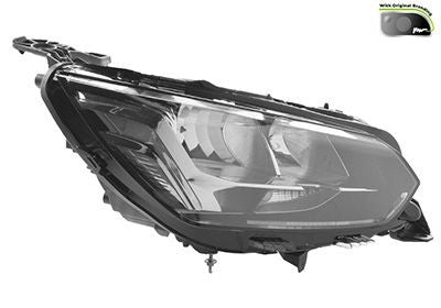 optique peugeot 208 2019 droit 3 lampes nm