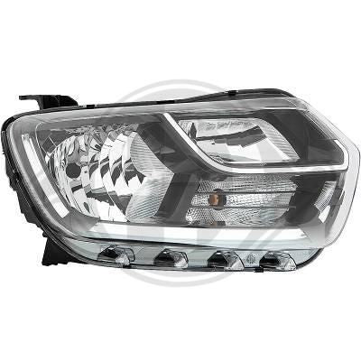 optique dacia duster 2021 droit chrome