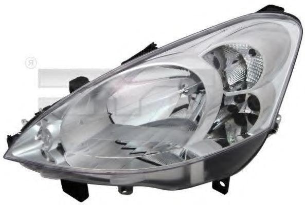 optique peugeot partner 2008 gauche