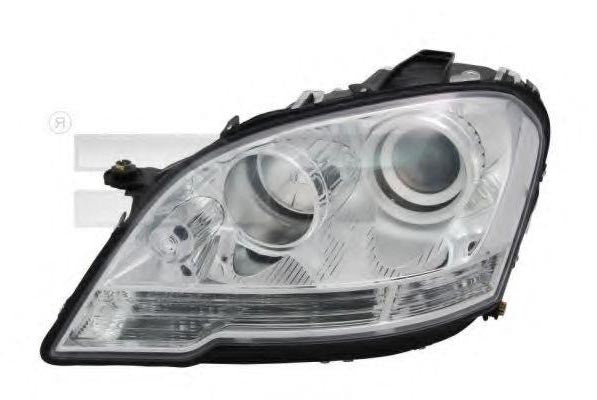 optique mercedes w164 2008 gauche class m