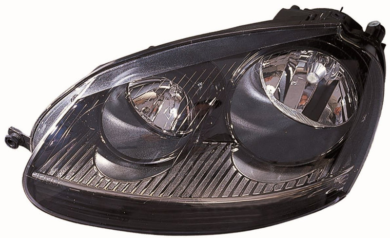 optique volkswagen golf 5 2003 gauche noir