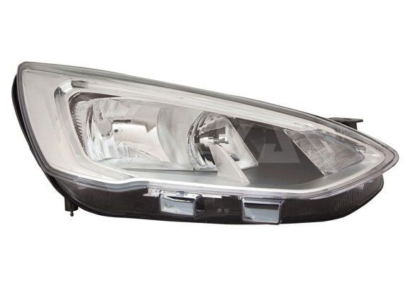 optique ford focus 4 2018 droit led chrome