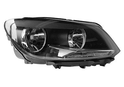 optique volkswagen caddy 2010 droit avec moteur